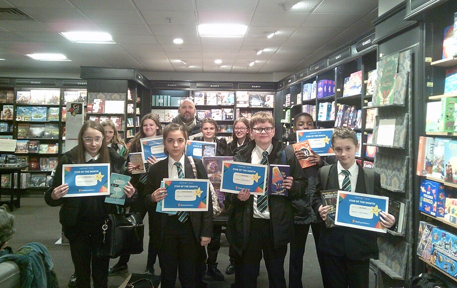 English reward trip to Waterstones Leeds News Oulton Academy
