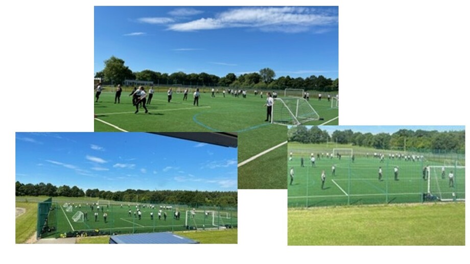 National School Sports Week: Oulton Academy's Year 7s Enjoy the Multi ...